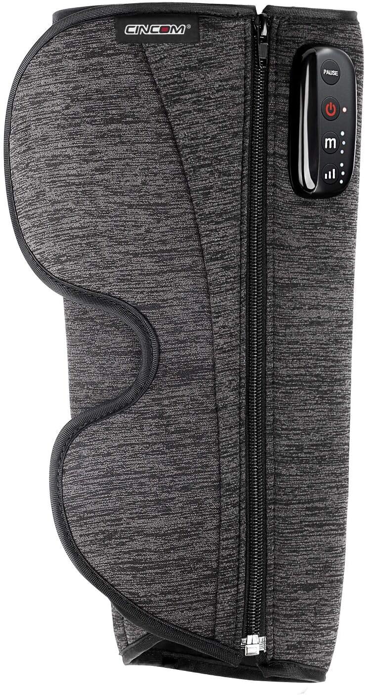 CINCOM Cordless Leg Compression Massager, Wireless Leg Massager for Circulation, Calf Massager for Pain Relief, Edema, Blood Clot, Relax, Fast Recovery