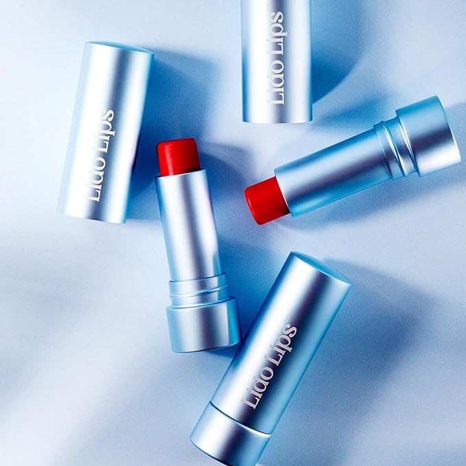 Tinted Lip Balm. Moisturizing Sheer, Buildable Lip Color with Hyaluronic Acid, Vitamin E and Rich Oil, Perfect Revitalizer for Chapped Lips. Beauty Plumper Moisturizer 0.21oz- Ruby Rouge