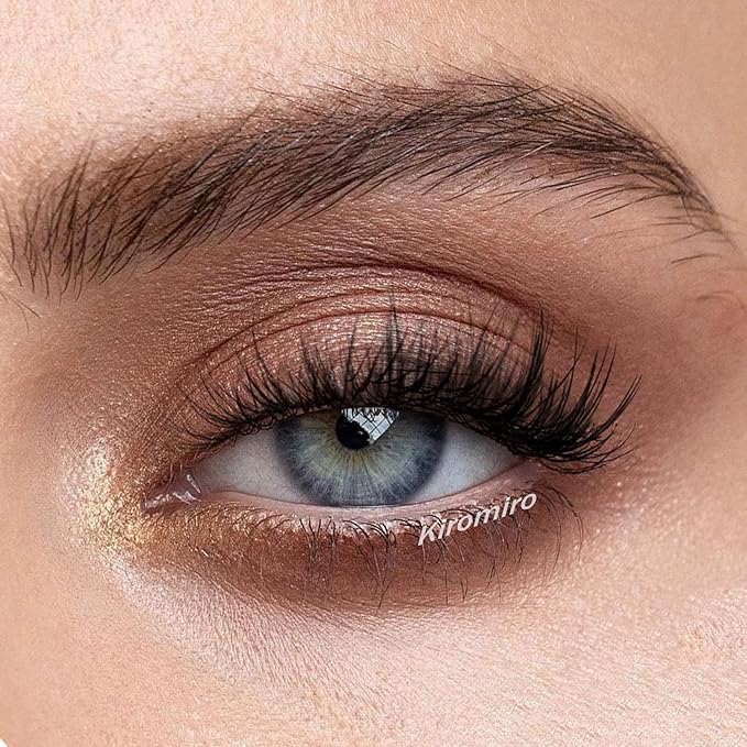 False Eyelashes with Clear Band Faux Mink Lashes Natural Look 3D Volume Wispy Fake Lashes Pack by Kiromiro 7 Pairs