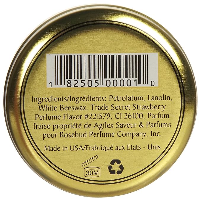 Rosebud Perfume Co. Lip Balm-Strawberry