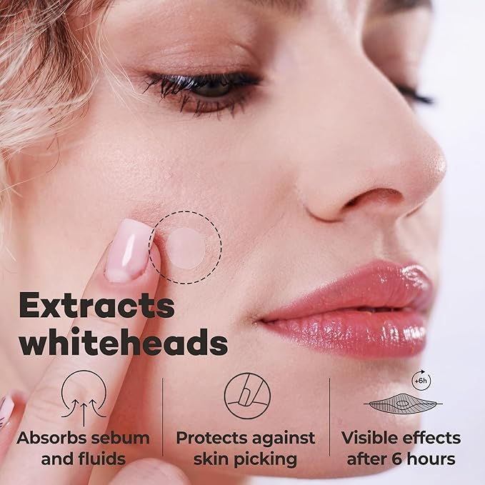 OMMA 72 Patches Pimple Patches for Face and 18 Micropoint Acne Patch Bundle