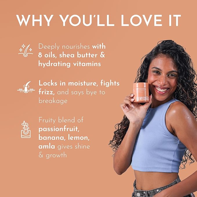 Moisture Melt Deep Conditioning| Hair Mask for Dry, Damaged, and Chemically Treated Hair| 8 Magical Oils, Shea Butter, Vitamins| Pro-Keratin Bond Repair |Weekly Revitalization, (5.02oz)