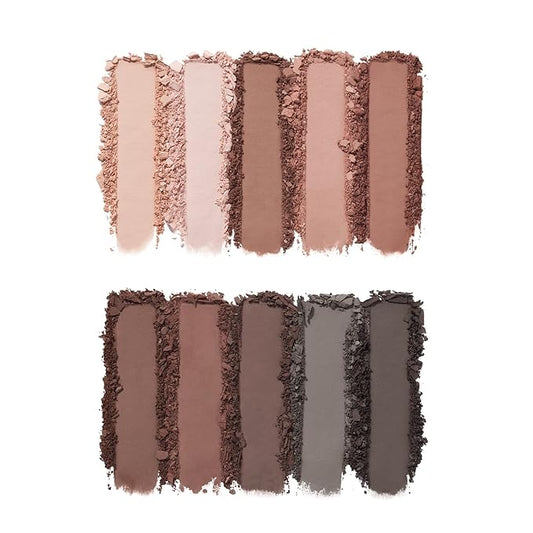 e.l.f. Perfect 10 Eyeshadow Palette, Ten Ultra-pigmented Nude, Matte Shades, Blendable Formula, Vegan & Cruelty-free, Nude Mood (Packaging May Vary)