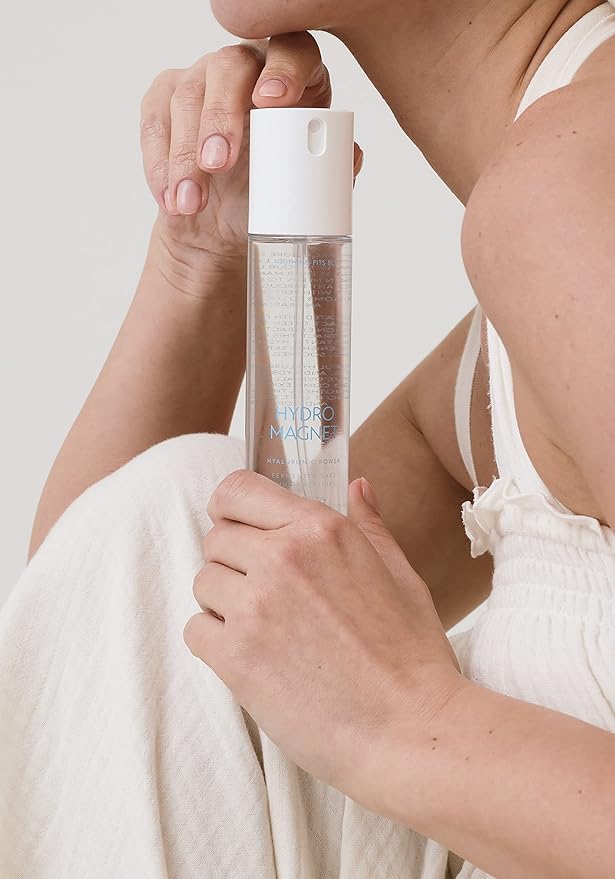 NOTHING FITS BUT Hydro Magnet Facial Mist, Hydrating Toner with Hyaluronic Acid, Fermented Sake & Multi Peptides (3.4 Fl Oz/ 100 ml)