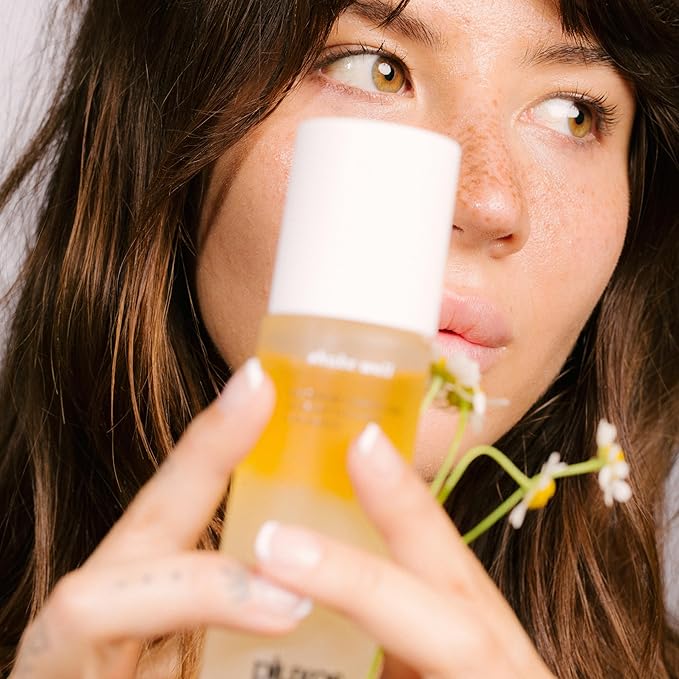 | PLUXOS 47 | SUNSCREEN + SKINCARE SPF 47 FACE MIST SPRAY (Vanilla) | SUN DEFENSE COMPLEX CARE | Apply Over Makeup, Broad Spectrum, Clear, Light, Vegan, Hydrate, Fight Acne, Anti-Aging, Cell Repair