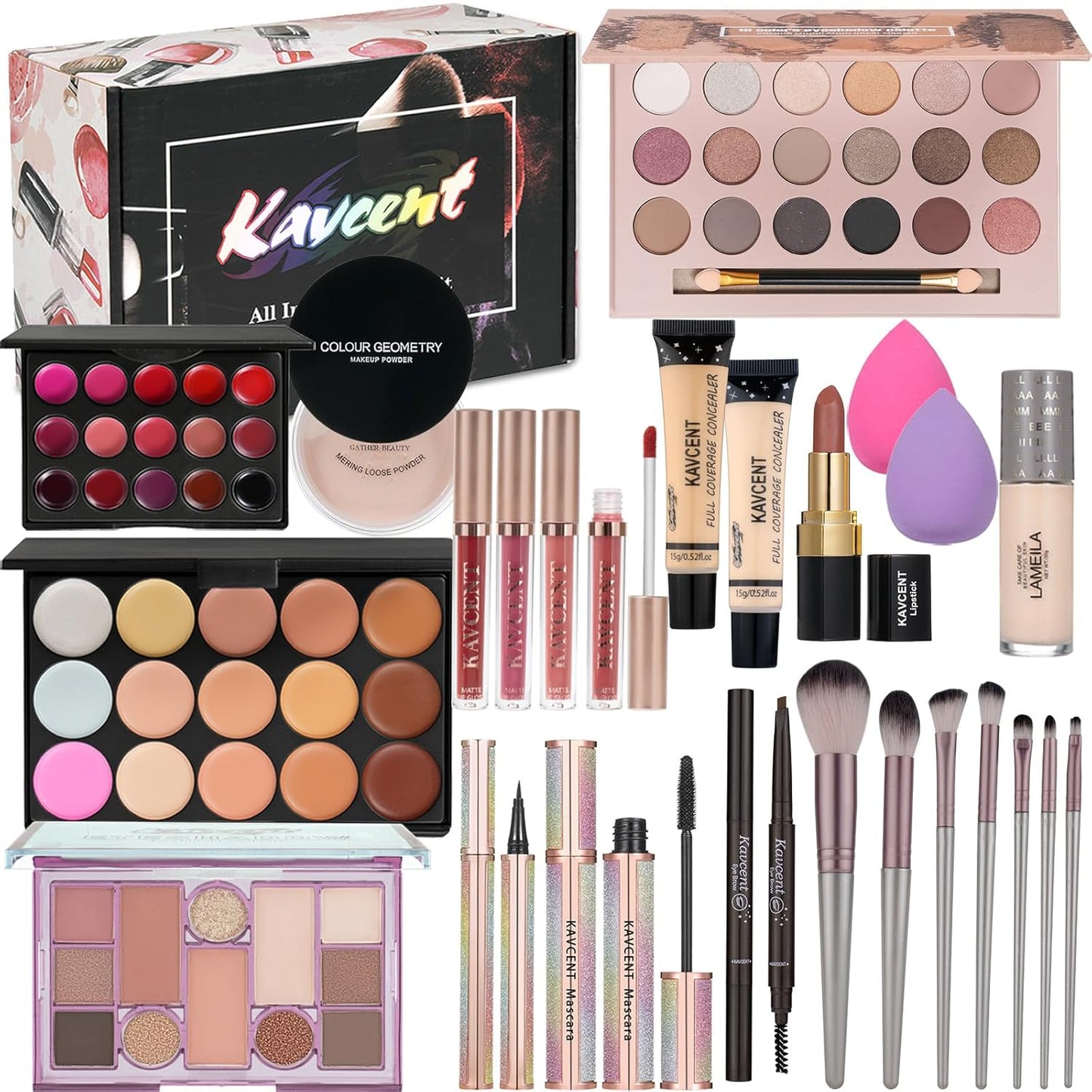 Makeup Kit Makeup Kits for Teens Women Full Kit Makeup Set for Women Teenagers Makeup Gift Set for Teen Girls Christmas Make up