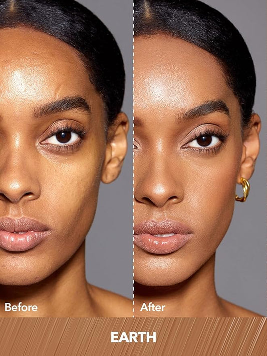 SHEGLAM 12HR Full Coverage Concealer Matte Finish Concealer Stick for Under Eye and Dark Circles - Earth