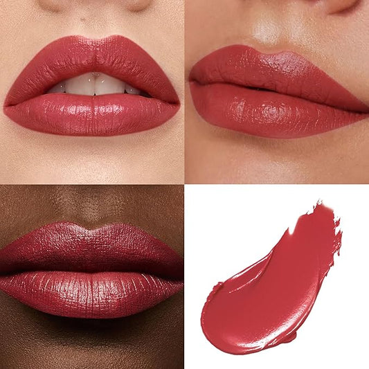 MAKI YIKA Red Lipstick for Women Moisture Hydrate Lipsticks Glossy Dark Lipsticks Sheer Finish Lightweight Tinted Lip Balm, Z09 Lip Morning