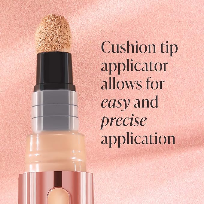 Mally Beauty - The Plush Pen Brightening Concealer Stick - Fair - Hydrating Turmeric, Vitamin E, and Hyaluronic Acid Infused Formula - Medium Buildable Coverage with a Natural, Smooth Finish