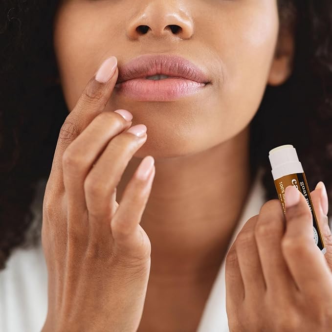 Dionis Goat Milk Skincare Caramel Apple Fall Lip Balm Gift Set - Beeswax, Shea Butter & Coconut Oil Lip Care Products Made in The USA - Cruelty Free Lip Moisturizer For Chapped Lips, 0.28oz 3 Pack