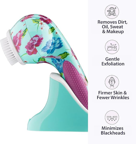 Michael Todd Beauty - Soniclear Elite - Facial Cleansing Brush System - 6-Speeds - Face Cleansing Brush & Exfoliating Body Scrubber