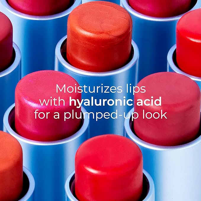 Tinted Lip Balm. Moisturizing Sheer, Buildable Lip Color with Hyaluronic Acid, Vitamin E and Rich Oil, Perfect Revitalizer for Chapped Lips. Beauty Plumper Moisturizer 0.21oz- Ruby Rouge