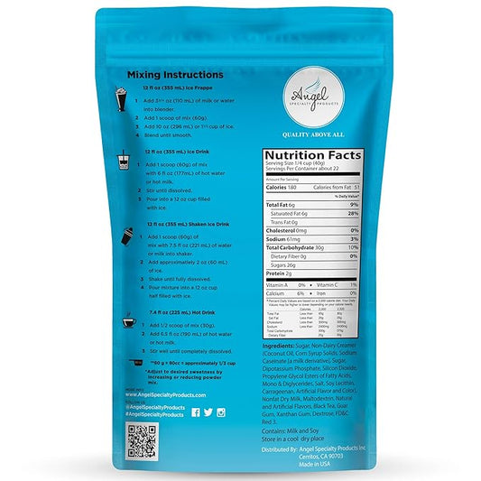Sakura Latte Blended Crème by Angel Specialty Products [2 LB] [22 Servings]
