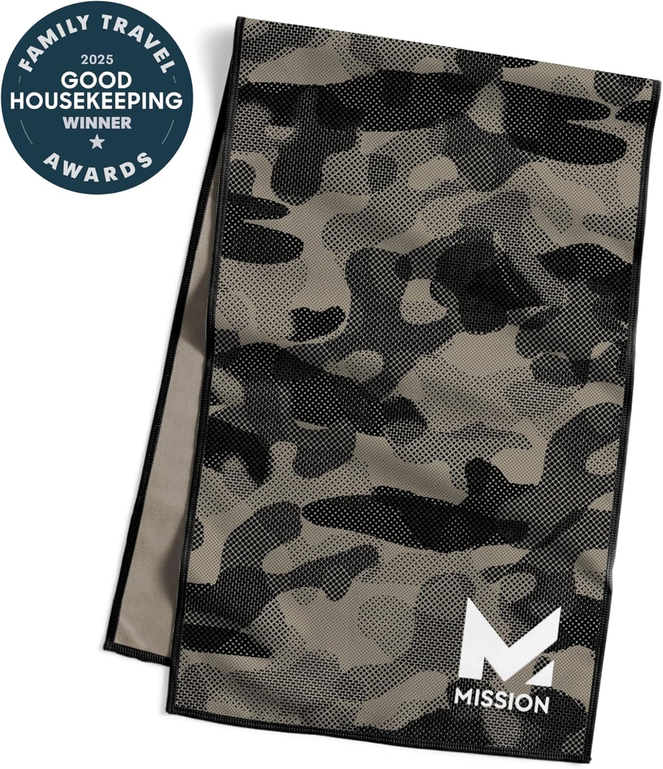 MISSION Original Cooling Towel - Soft, Durable Microfiber - Cools Up to 2 Hours - UPF 50 Sun Protection - Machine Washable