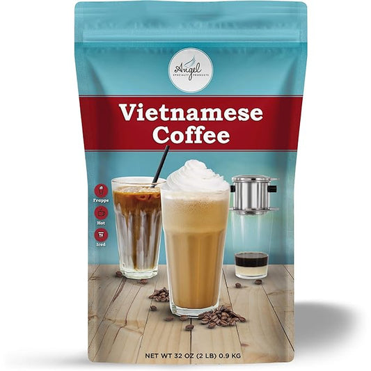 Vietnamese Coffee Instant 3-in-1 Mix by Angel Specialty Products [2 LB]