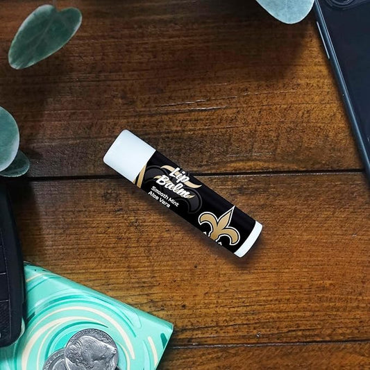 FANMATS 34713 New Orleans Saints Smooth Mint SPF 15 Lip Balm