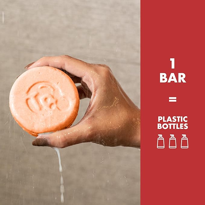 Tree Bottle Hyaluronic Acid Shampoo Bar With Tomato & Red Algae Extract – For stronger, restored, and age-defying hair – For Women & Men – Natural & Free of Parabens & Sulfates – Made in USA – 4.5oz