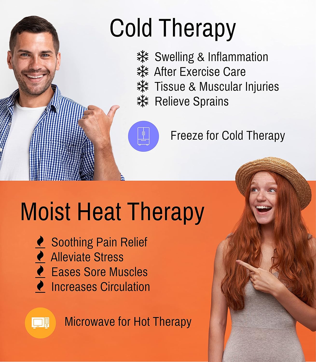 Microwavable Corn Filled Heating Pad and Cold Pack/Washable 100% Cotton Cover (Watermark - Aqua, 7.5in W x 11in L)