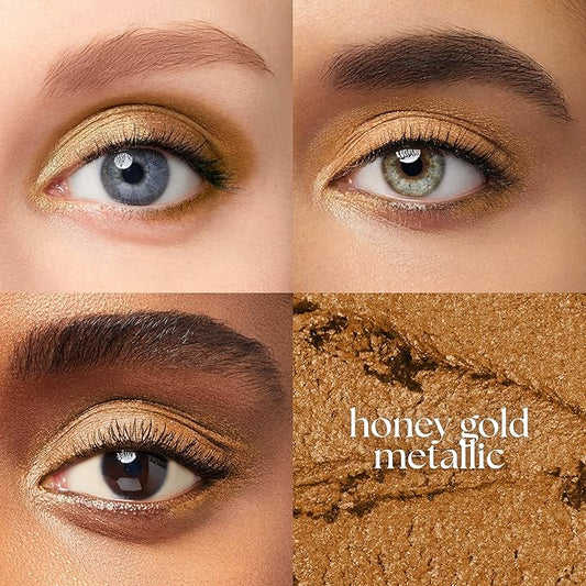 Julep Eyeshadow 101 Cream-to-Powder Waterproof Shadow Stick – Honey Gold Shimmer – Long-Lasting, Crease-Proof, Warm Golden Shimmer Cream Eyeshadow with Built-in Smudger