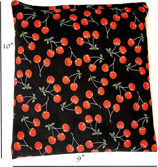 Heating Pad Corn Filled. Natural Heat Therapy for Lower Back, Neck, Shoulders, Cramps. Pain and Stress Relief Heated Wrap.