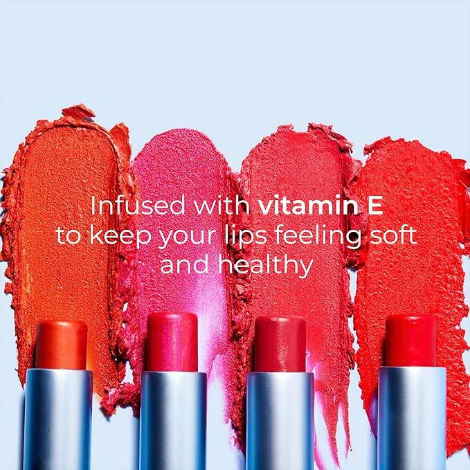 Tinted Lip Balm. Moisturizing Sheer, Buildable Lip Color with Hyaluronic Acid, Vitamin E and Rich Oil, Perfect Revitalizer for Chapped Lips. Beauty Plumper Moisturizer 0.21oz - Rosy Bloom