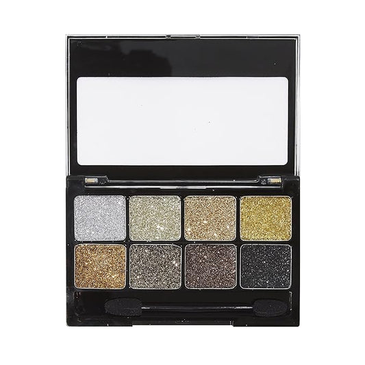 BYS Glitter Gel Makeup Palette 8 shades - Razzle Dazzle