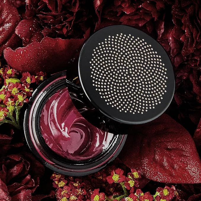 True Botanicals - Moisture Lock Glossy Lip Balm | Non-Toxic, Cruelty-Free, Organic | Hyaluronic Acid, Moisturizing to Target Dry + Aging Lips | MADE Safe (Berry, 0.14 oz | 4 g)