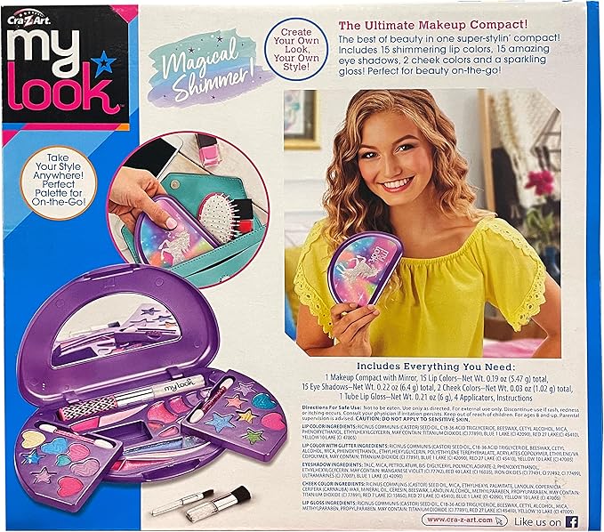 Glitter Makeup Compact