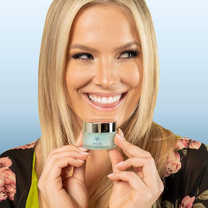 SNOW Lip Exfoliating Sugar Scrub - Lip Scrub Exfoliator for Plump & Soft Lips - Lip Care Product with Jojoba Oil - Moisturize Dry Lips - Lip Care Kit Essential - Lavender & Mint