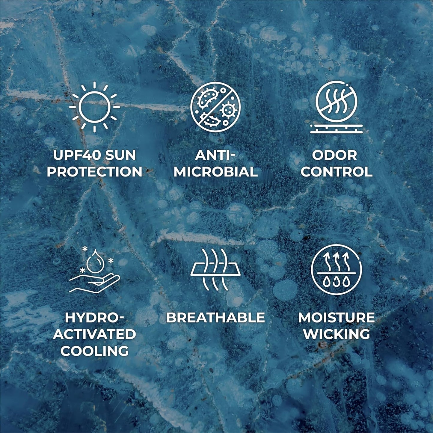 SHAKEitCOOL Original Cooling Towel – Be Cool in Style - Heat Relief, Soft, Lightweight, Sun Protection, Easy Clean - Perfect for Biking, Running, Yoga, Gym, Gardening - Eat.Sleep.Bike