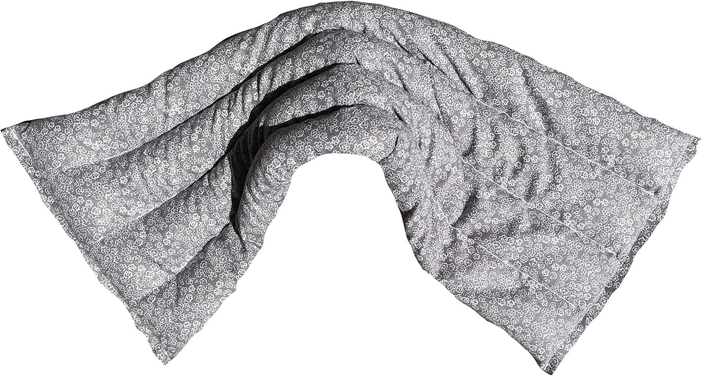 Microwavable Heating Pad for Back Pain, Cramps, Arthritis Relief, Heat Pad with Moist Heat Therapy - Hot Heated Pad Flaxseed, Cherry Pit, Herbs Comforting Aromatherapy, Made in USA, Large