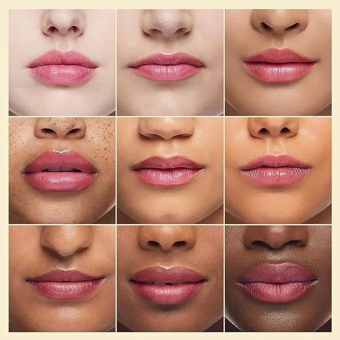 Flower Lip Balm - Color Changing Lipstick Jelly Lip Stain for Perfect Pink Shade, Unique pH Lip Balm for Your Lips, Clean & Vegan Flower Balm (Yellow Flower)