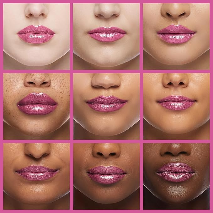 Oulac Pink Lipstick for Women with Metallic 3D Shine Lightweight Hydrating Formula, High Impact Lip Color, Full Coverage Lip Makeup, Christmas Gifts for Women, Velocity(15)