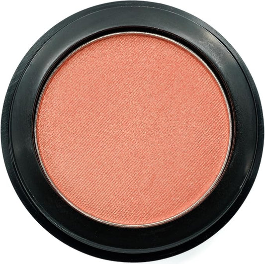 Georgia Peach Orange Tangerine Summer Blush Pressed Cheek Blush Color Contour Powder, Talc & Paraben Free, 4 Grams, No Animal Testing & Cruelty Free