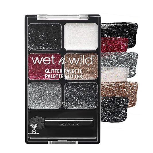 wet n wild Fantasy Makers Glitter Face Palette Heavy Metals