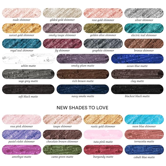 Julep When Pencil Met Gel Sharpenable Multi-Use Longwear Eyeliner Pencil - Sage Grey Shimmer - Transfer-Proof - High Performance Liner Sage Grey