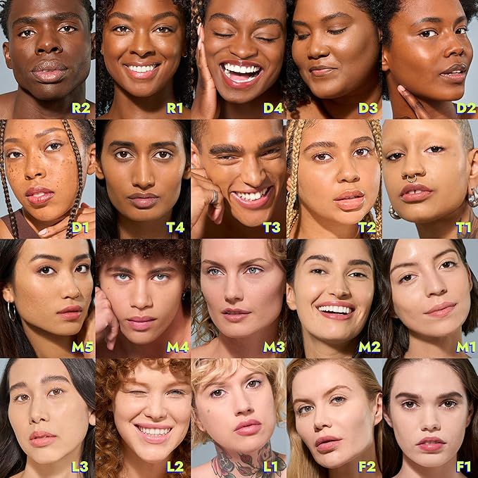 COVER FX Power Play Foundation - Shade L2 - Buildable Full Coverage - Waterproof Sweat-Proof Transfer-Proof - Natural Matte Finish - All Skin Types